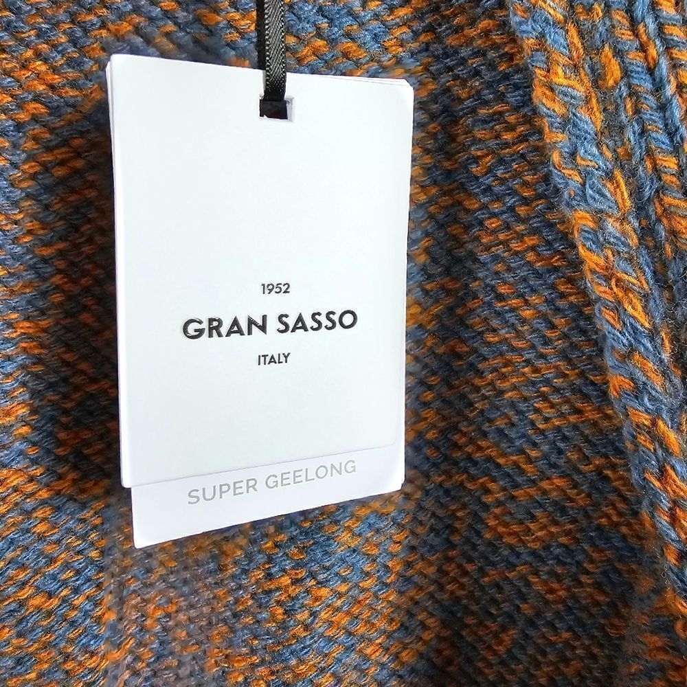 NWT Gran Sasso Giubbino Cardigan Jacket - Size 44 - Picture 14 of 15